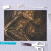 Mutter Erde Abstrakte Kunst Seidenpapier (Handwerk)