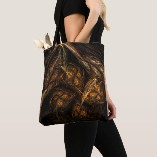 Mutter Erde Abstrakte Kunst Tasche (Von Nahem)