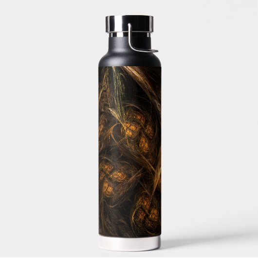 Mutter Erde Abstrakte Kunst Trinkflasche (Links)