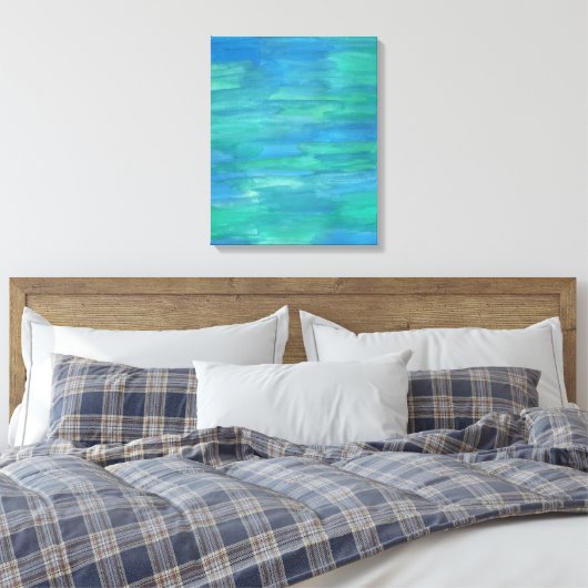 Mutter Erde Abstrakte Leinwand Kunst (Insitu (Schlafzimmer))
