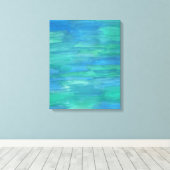 Mutter Erde Abstrakte Leinwand Kunst (Insitu (Holzboden))