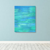 Mutter Erde Abstrakte Leinwand Kunst (Insitu (Holzboden))