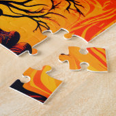 Mutter Erde als Baum Puzzle (Seite)