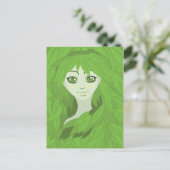 Mutter Erde (Awake) Postkarte (Stehend Vorderseite)