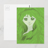 Mutter Erde (Awake) Postkarte (Vorne/Hinten)
