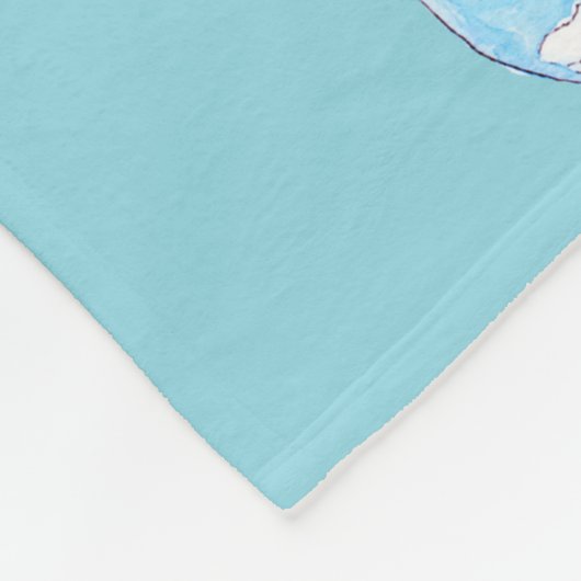 Mutter Erde Fleecedecke (Ecke)