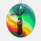 Mutter Erde Keramikornament (Links)