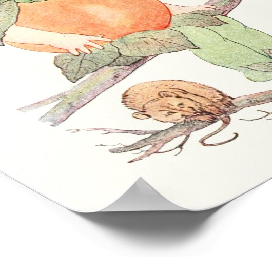 Mutter Erde Kinder - Little Ms Persimmon Poster (Ecke)