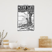 Mutter-Erde-Magazin März 1908 Titelplakat Poster (Küche)