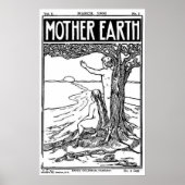 Mutter-Erde-Magazin März 1908 Titelplakat Poster (Vorne)