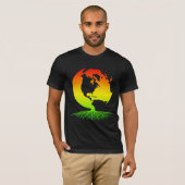 Mutter Erde mit Rasta Wurzeln T-Shirt (Vorne ganz)