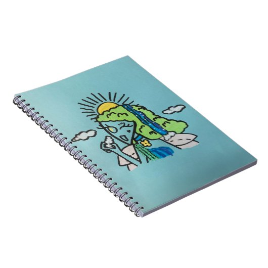 Mutter-Erde-Notebook Notizblock (Rechte Seite)