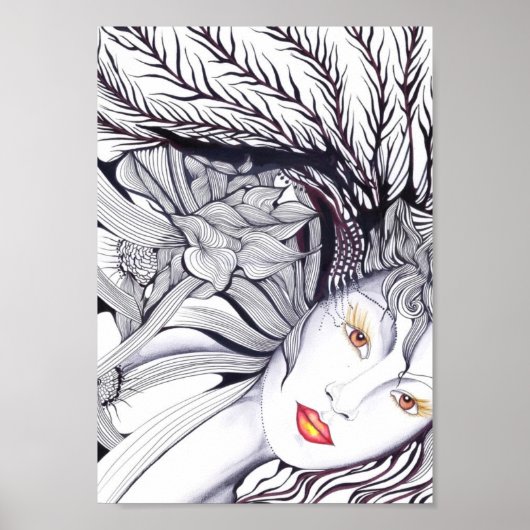 Mutter Erde - Pachamama Poster (Vorne)