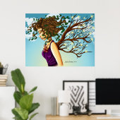 Mutter Erde Poster (Heimbüro)