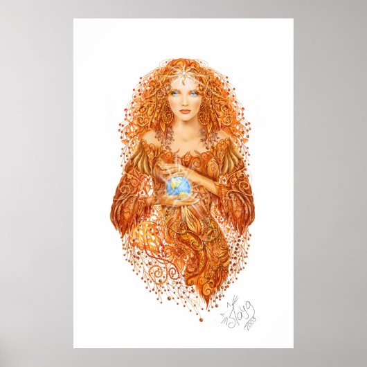 Mutter Erde Poster (Vorne)