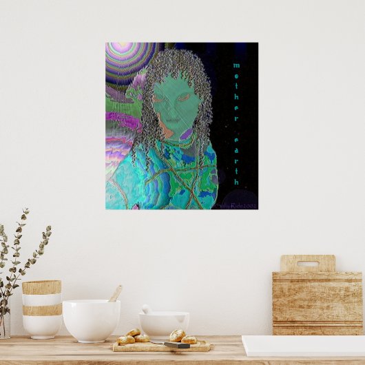 Mutter Erde Poster (Küche)