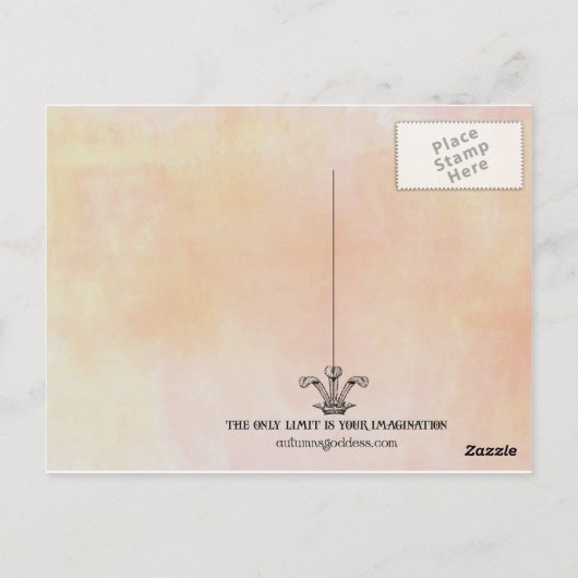 Mutter Erde Postkarte (Rückseite)