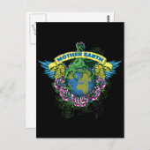 Mutter Erde Postkarte (Vorne/Hinten)