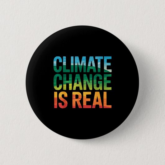 Mutter Erde Umweltschützer Klimawandel Erde Button (Vorderseite)