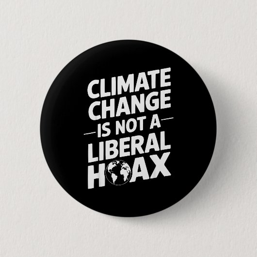 Mutter Erde Umweltschützer Klimawandel Erde Button (Vorderseite)