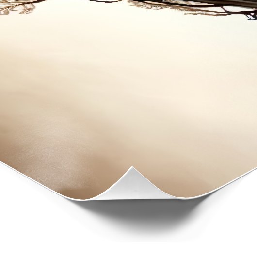 Mutter Erde und Kind Poster (Ecke)