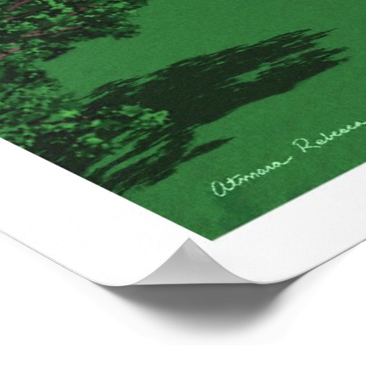 Mutter Erde/Vater Sky Poster (Ecke)