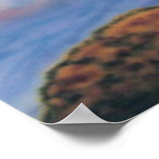 Mutter Erde von Lisa Iris Poster (Ecke)