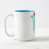 Mutter Erde Zweifarbige Tasse (Links)