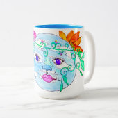 Mutter Erde Zweifarbige Tasse (VorderseiteRechts)