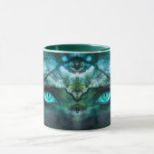 Mutter Erden-grüner göttlicher Waldnatur-Geist Tasse (Zentrum)