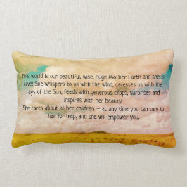 Mutter Erden-lumbales BaumwollWurfs-Kissen Lendenkissen