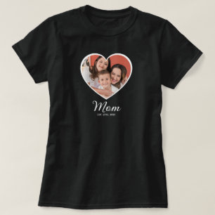 Mutter Erstellte Skript Foto T-Shirt