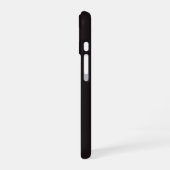 Mutter Erstellte Skript Schwarz 3 Foto iPhone 16 Hülle (Linke Seite)