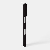 Mutter Erstellte Skript Schwarz 3 Foto iPhone 16 Hülle (Rechte Seite)