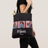 Mutter Erstellte Skript Schwarz 3 Foto Tasche (Von Nahem)