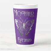 Mutter Est 2020 Latte-Tasse Milchtasse (Vorderseite)