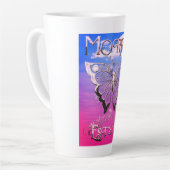 Mutter Est 2021 benutzerdefinierte Latte-Tasse Milchtasse (Linke Ecke)