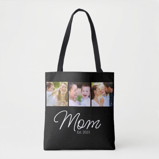 Mutter Established Script Black 3 Foto Tasche (Vorderseite)