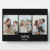 Mutter etabliert, 3-Foto-Plakette Fotoplatte (Vorderseite)