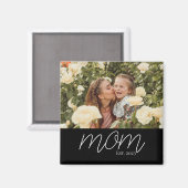 Mutter Etablierte Foto Muttertag Magnet (Vorderseite/Rückseite)