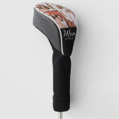 Mutter etablierte moderne fette Schreibschrift Sch Golf Headcover (angewinkelt)