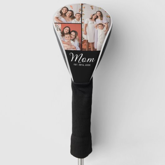 Mutter etablierte moderne fette Schreibschrift Sch Golf Headcover (Vorderseite)