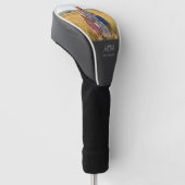 Mutter etablierte moderne Schrift Foto Golf Headcover (angewinkelt)