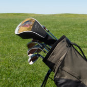 Mutter etablierte moderne Schrift Foto Golf Headcover (In SItu)