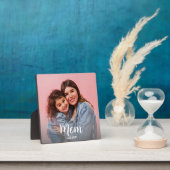 Mutter etablierte modernes Skriptfoto Fotoplatte (InSitu)