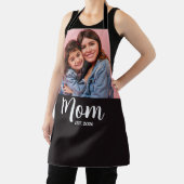 Mutter etablierte modernes Skriptfoto Schürze (InSitu)