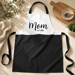 Mutter etablierte neues Muttergeschenk Schürze