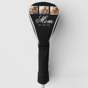 Mutter etablierte weiße elegante Schreibschrift 3  Golf Headcover
