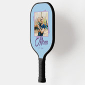 Mutter Etabliertes Jahr mit Foto Pickleball Schläger (Links)