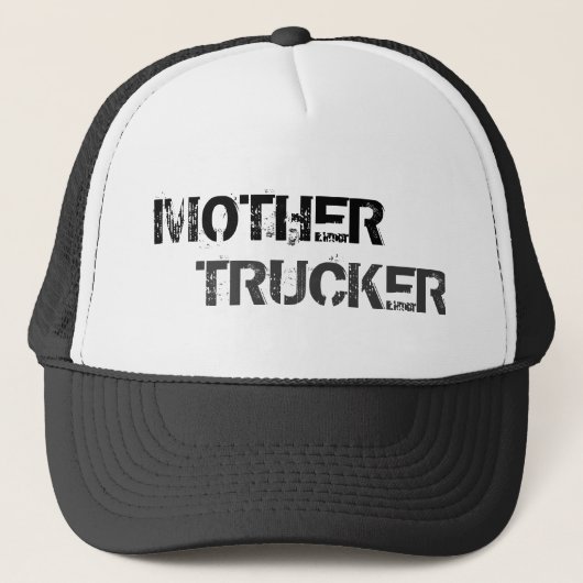 Mutter-Fernlastfahrer Truckerkappe (Vorderseite)